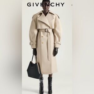 Givenchy Cream Trench Coat